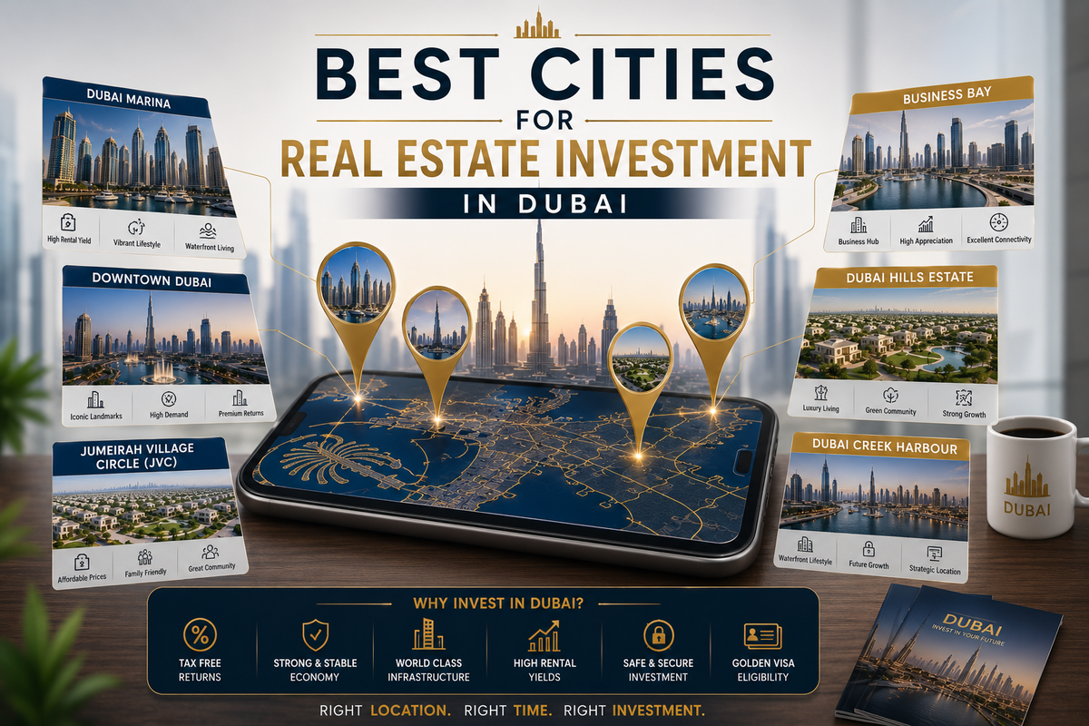 best cities for real estate investment in dubai