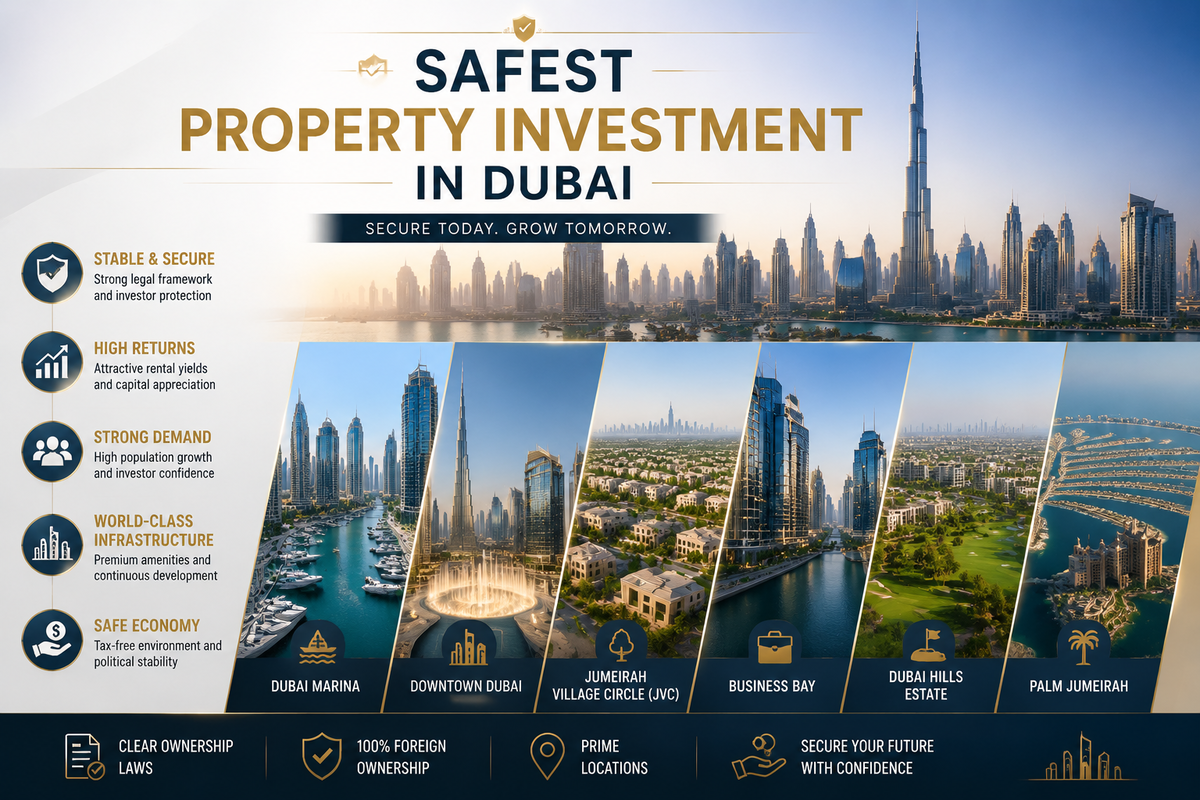 Safest Property Investment in Dubai