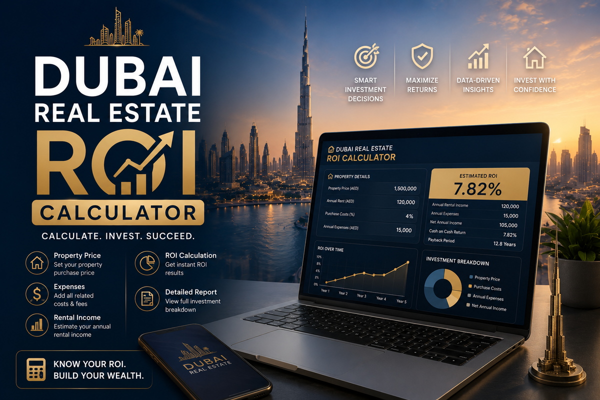 dubai real estate ROI calculator