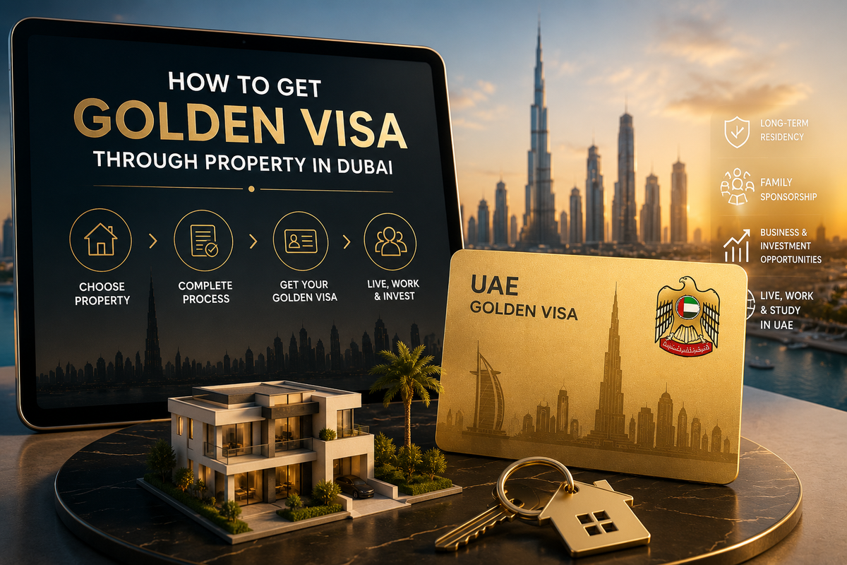 how to get golden visa through property in Dubai