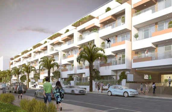 Amenities include a temperature-controlled swimming pool, fitness center, sauna, steam room, BBQ area, basketball court, children’s play area, and rooftop leisure spaces.