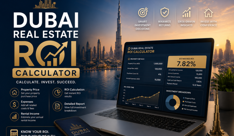 dubai real estate ROI calculator