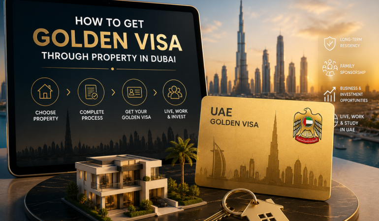 how to get golden visa through property in Dubai